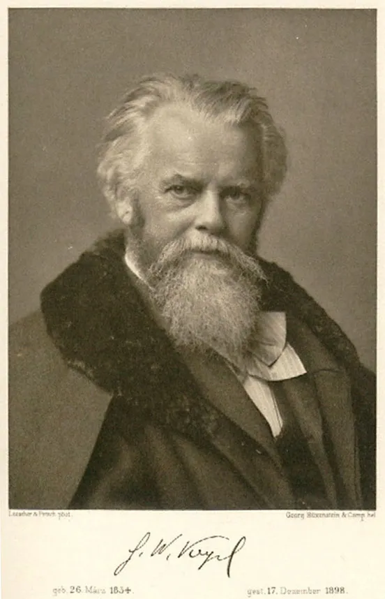 Hermann Wilhelm Vogel (1883), pioneer of orthochromatic dye-sensitized photography